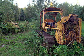 Scrap Heavy Machinery Sitting For Years In A Farm