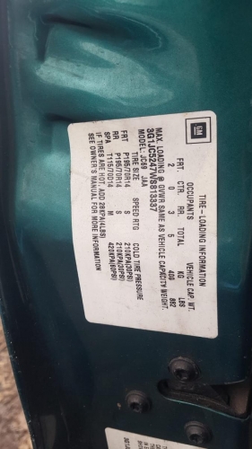 1998 Chevrolet Cavalier Sedan 4D